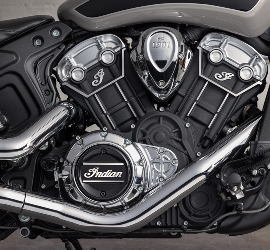 94 PS V-Twin-Motor